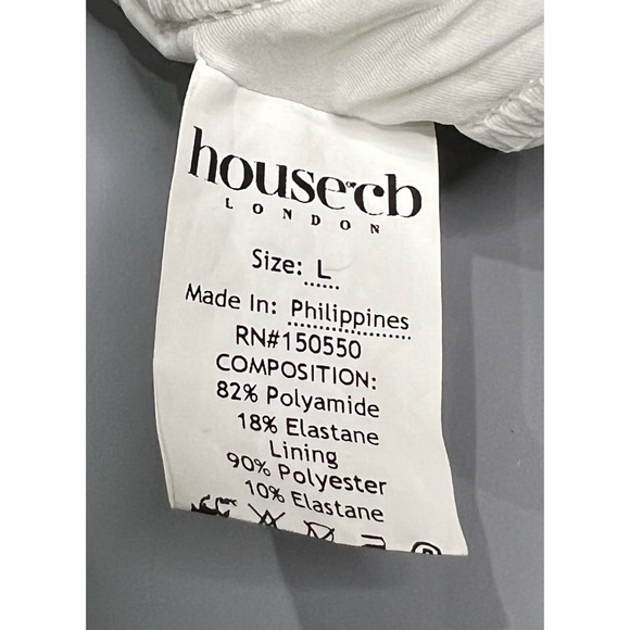 HOUSE OF CB Cubano Strappy Cutout One-Piece Swimsuit, SIZE Large - Picture 8 of 9